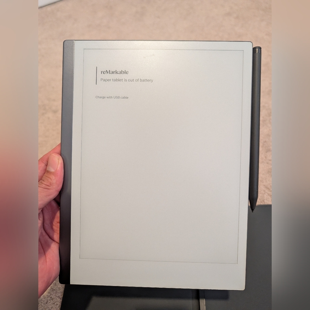 Remarkable 2 with Black Leather Type Folio